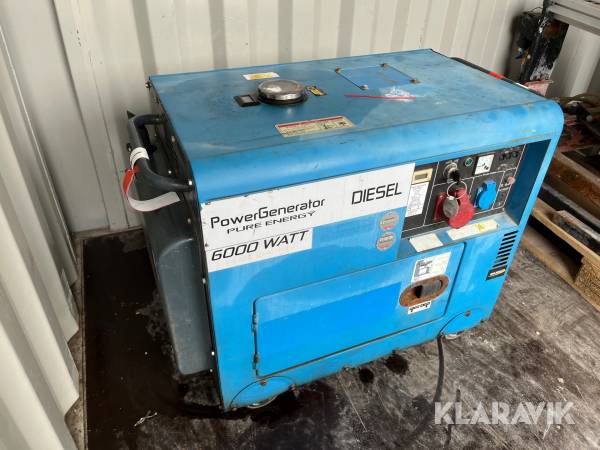 Generator Power Generator DG5500S-3