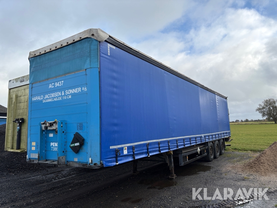 Trailer Schmitz SO1 3 akslet