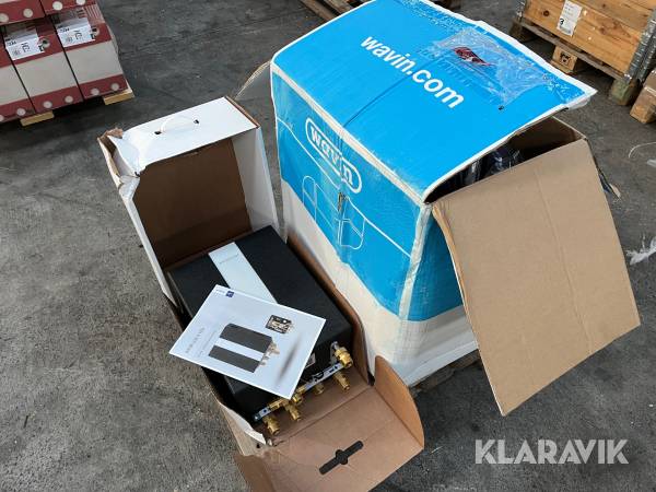 Fjernvarmeunit og bundmodul Redan & Wavin