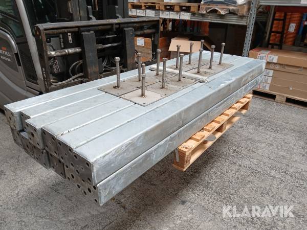 Galvaniseret søjler/stolper