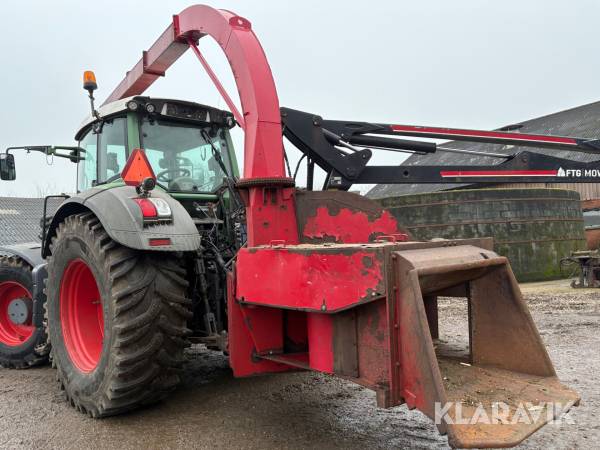 Flishugger og kran Lindana - Mowie TP400 - P40LP