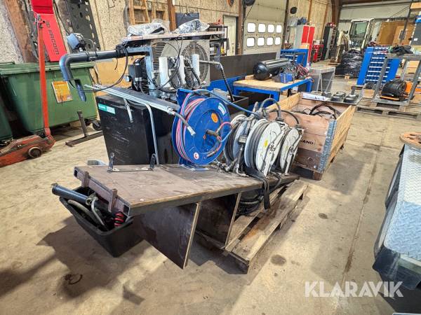 Hydraulikværksted til Cargo trailer AARIAC/Hydrodcand