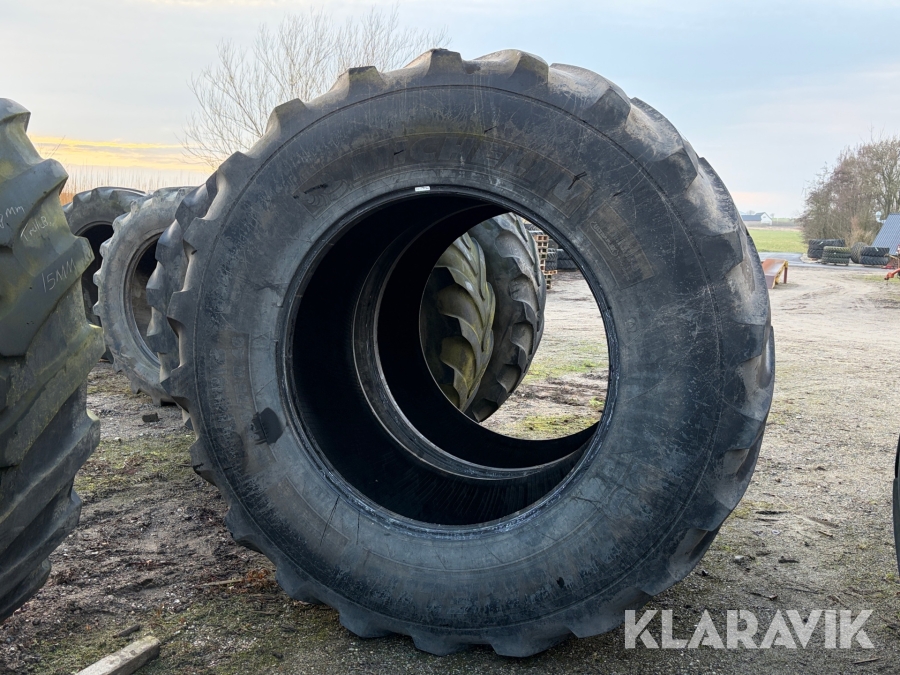 Landbrugsdæk Michelin 750/75R46 2 styk