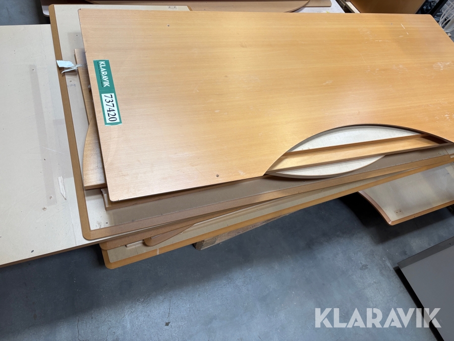 Blandet lot bordplader