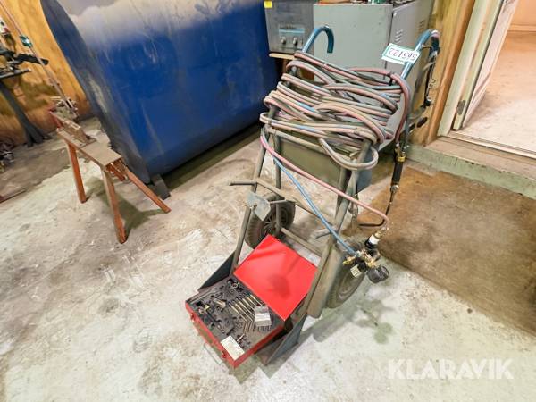 Gas og ilt vogn