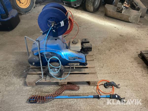 Kompressor med saksesystem Pneumatic System Falcon 550