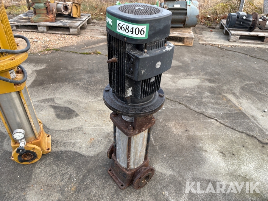 Trykpumpe Grundfos CR16-60 5,5 kw