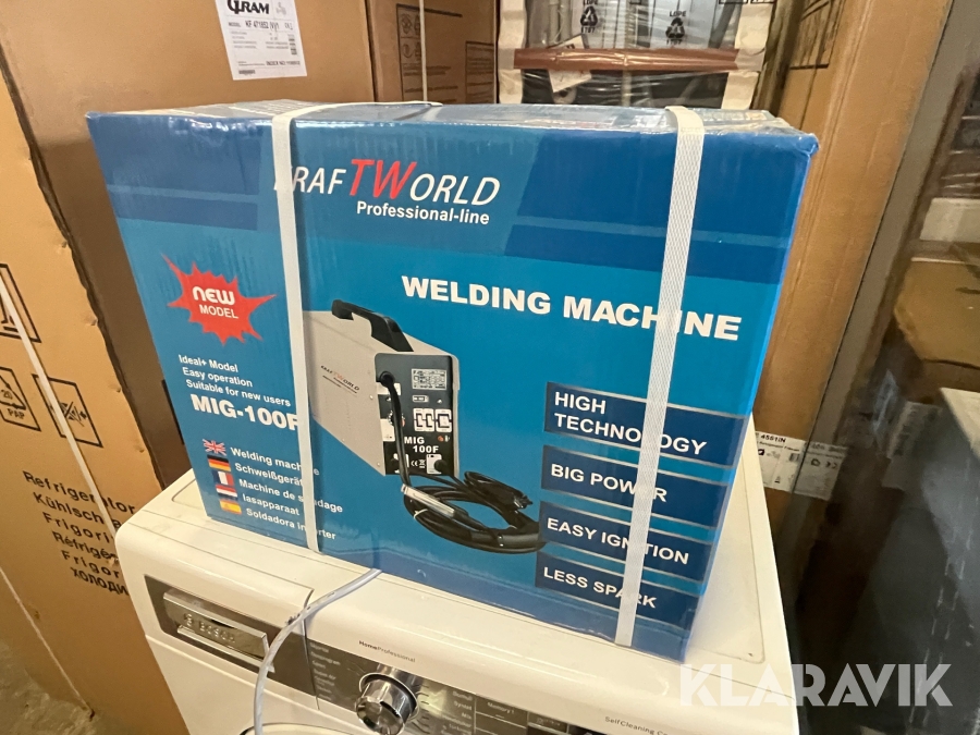 Elektrodesvejser KraftWorld MIG-100F