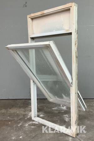 Termovindue med overparti og vippefunktion 28/34 stk
