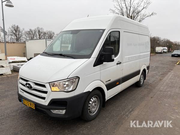Varebil Hyundai H350 2.5 CRDi Kassevogn