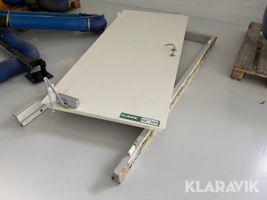 Branddør med karm - stål BS60