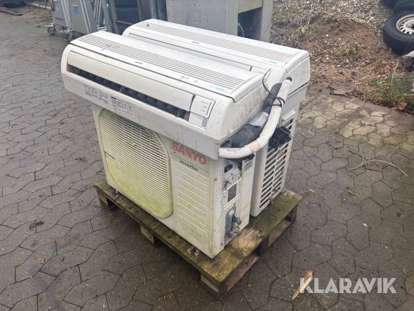 Varmeblæser ude og inde komponenter Sanoy 2styk