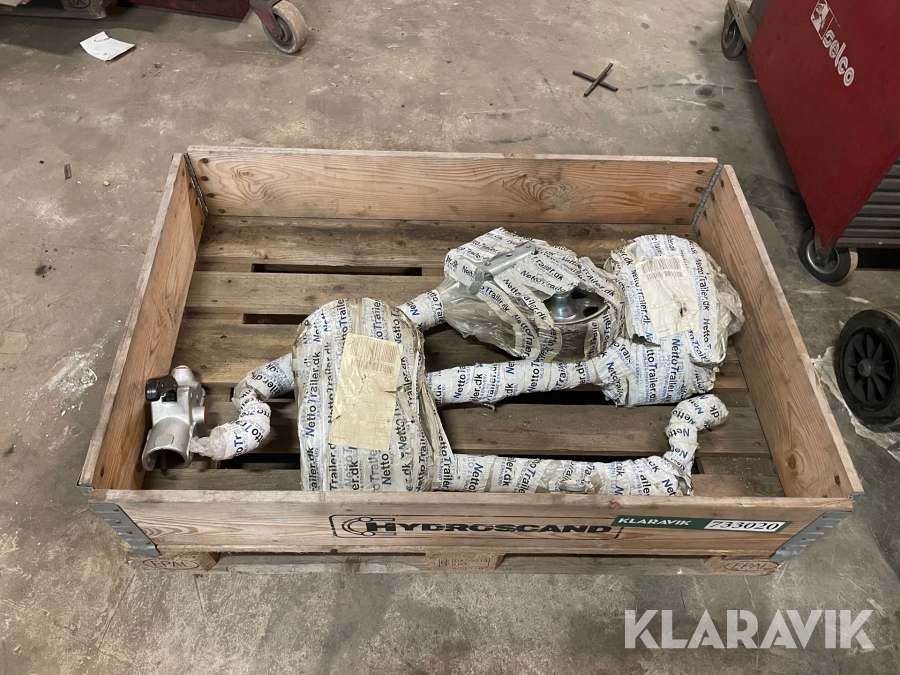 Næsehjul Til trailer 3 styk