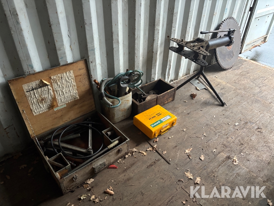 Blandet lot opretningsværktøj, rørbukker, lufthammer