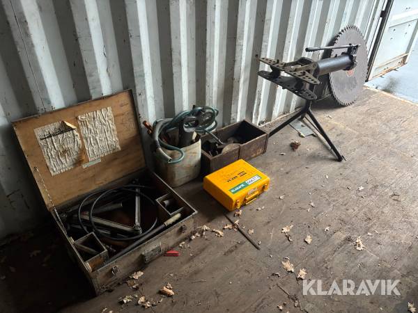 Blandet lot opretningsværktøj, rørbukker, lufthammer