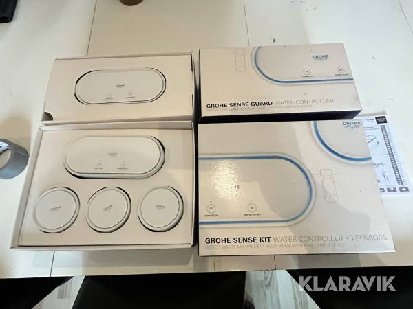 Vandalarmer og vandafbryder Grohe Grohe sense guard - grohe sense kit