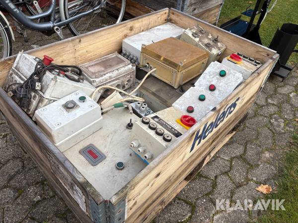 Industrielle el-styringsbokse og kontrolenheder