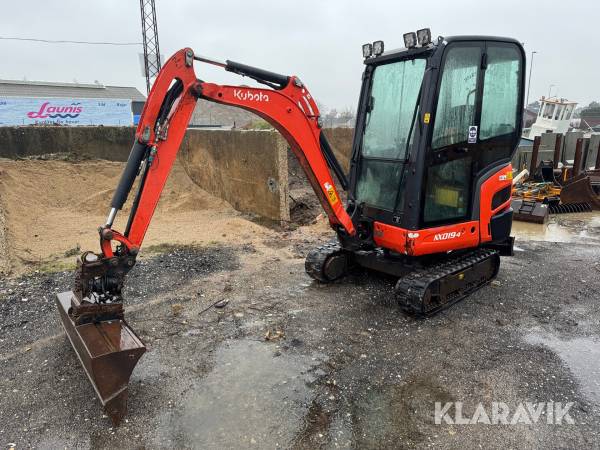 Minigraver Kubota KX019-4