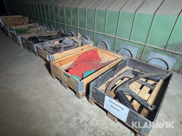 Landbrugs reservedele stort LOT