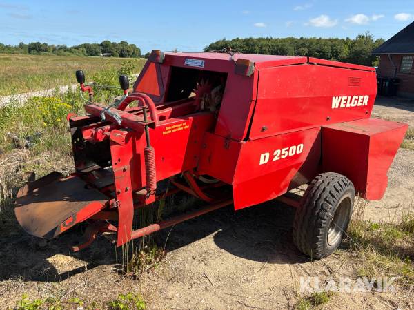 Ballepresser Welger D2500