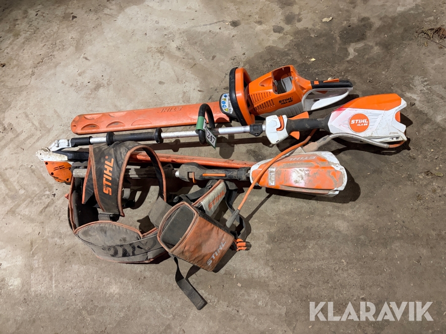 Haveredskaber Stihl 3 objekter