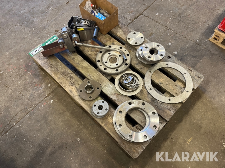 Blandet lot - Mellemstykker, wire og diverse andet