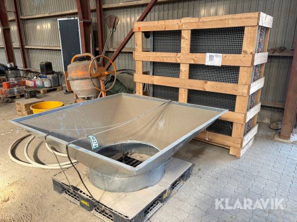 Varmeveksler til korntørring TT Coil HW-TP-3,0-1500-1500-3R-12-V2-Cu/Al