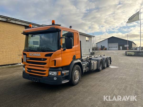 Lastbil Scania P410 Lb8x4*4hnb 4 akslet