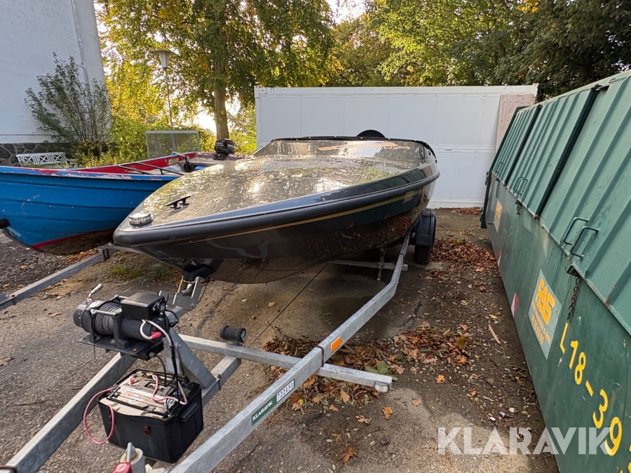 Båd med bådtrailer Wellcraft Scarab Sprinter 4,3L V6