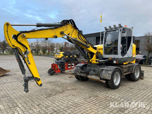 Gravemaskine Wacker Neuson EW 100 Hjulgraver Reparationsobjekt