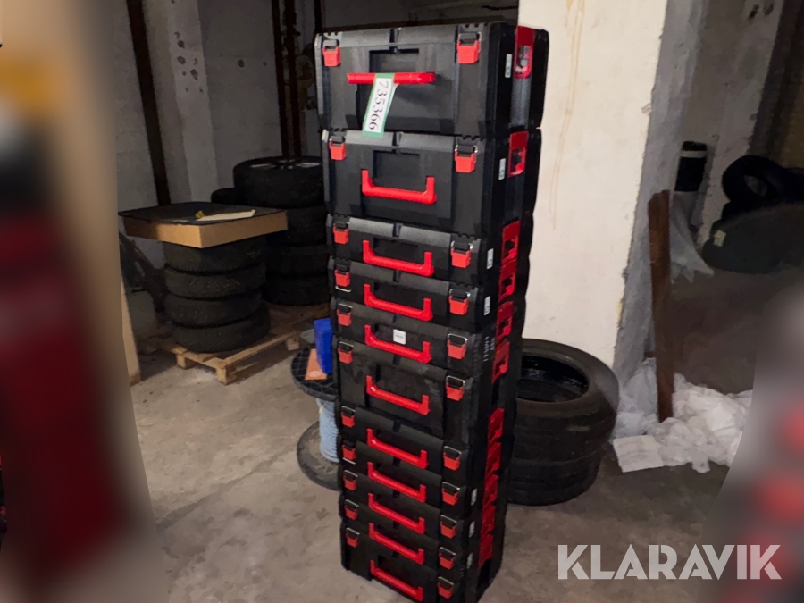 Værktøjskasser Milwaukee - 11 styk