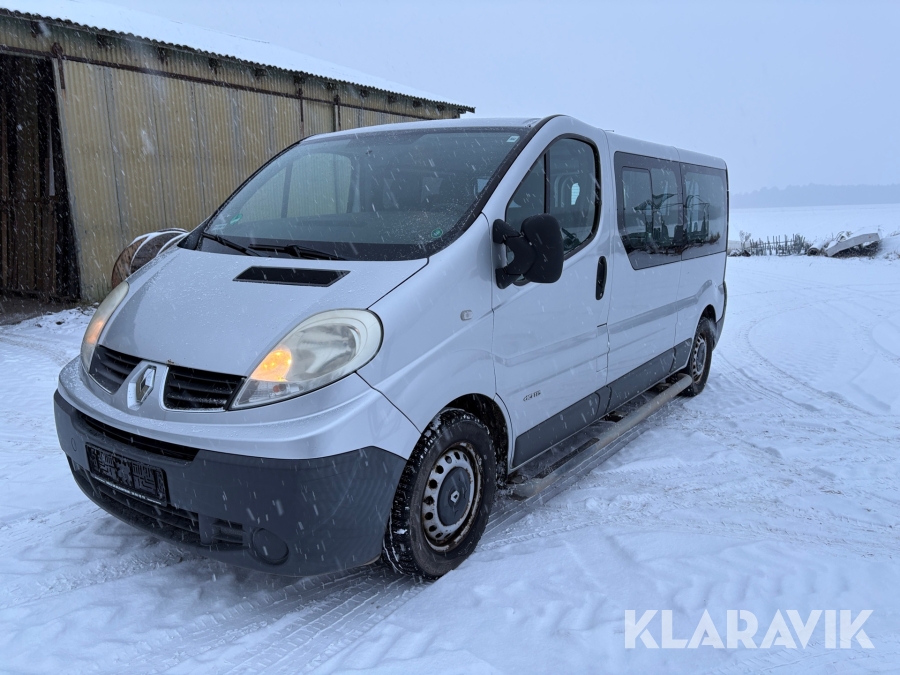 Personbil 9 pladser Renault Trafic, 2,0 DCI 115 JL