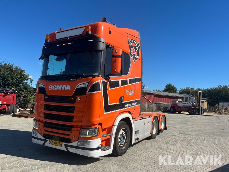 Lastbil Scania S 580 A6x2
