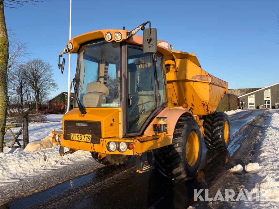 Dumper Hydrema 912D med centralsmørring