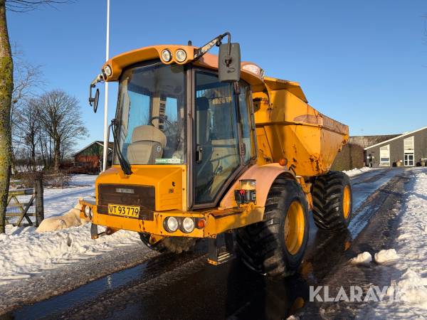 Dumper Hydrema 912D med centralsmørring