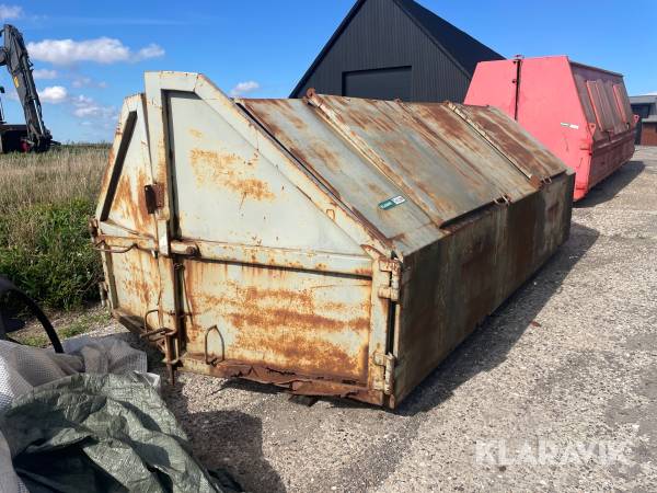 Container lukket
