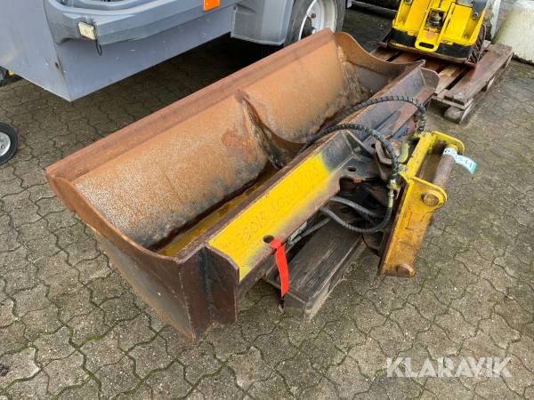 Kipbar planerskovl 1600 mm 5-8 t. HY