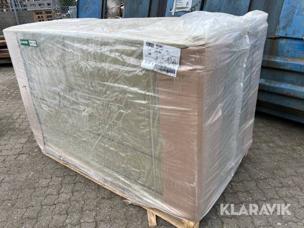 Isolering 19.2 m2 ROCKORIT Sort VLIES 1 side 16 styk