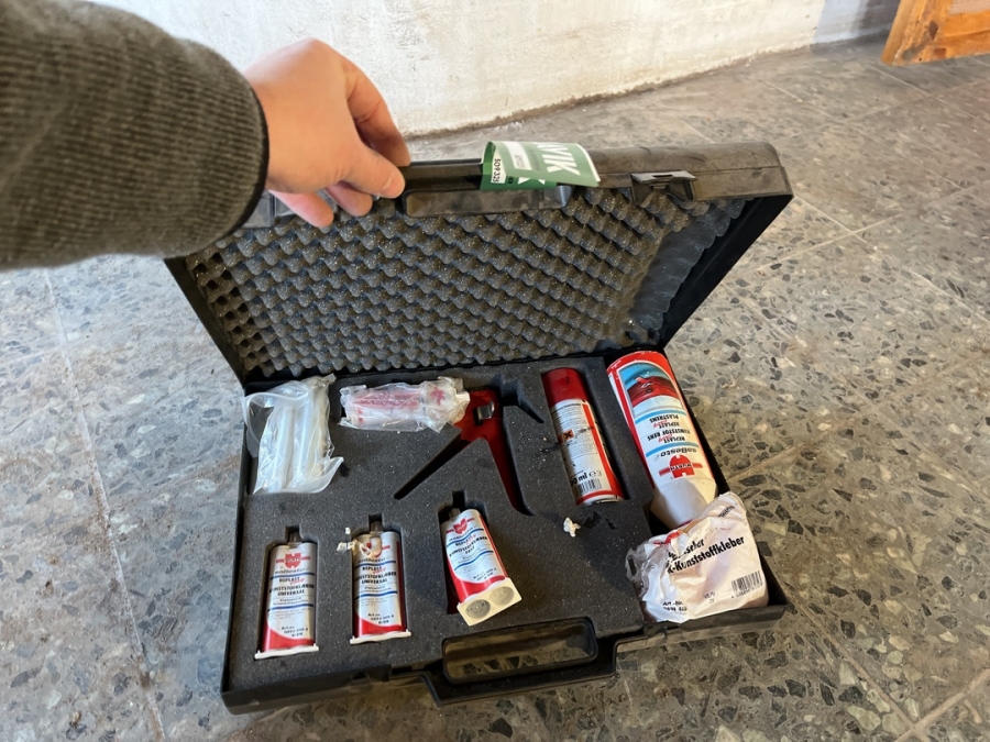 Plast reparationssæt