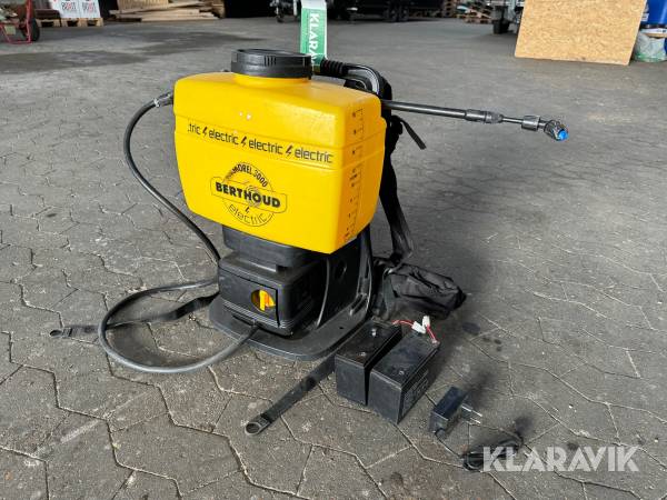 Rygsprøjte Berthoud Vermorel 3000 Electric