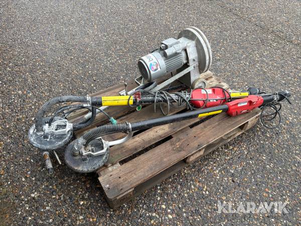 Slibemaskiner blandet lot