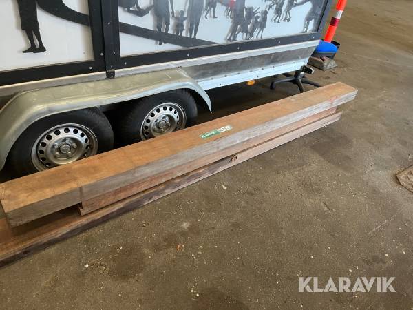 Mahogni planker 3 styk