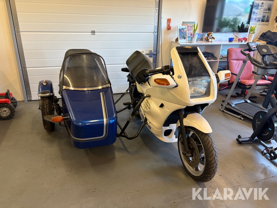 Motorcykel med sidevogn Bmw K1100