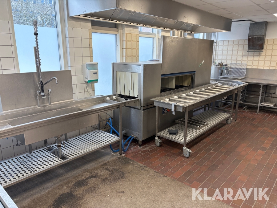 Industriel gennemløbsopvasker Hobart CS-E-A-CDS