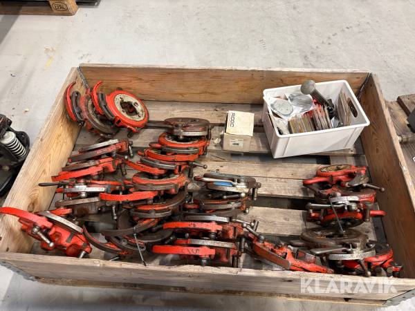 rørværktøj og gevindhoveder RIDGID