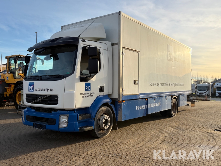 Servicelastbil Volvo FL med Fassi Micro 20 læssekran