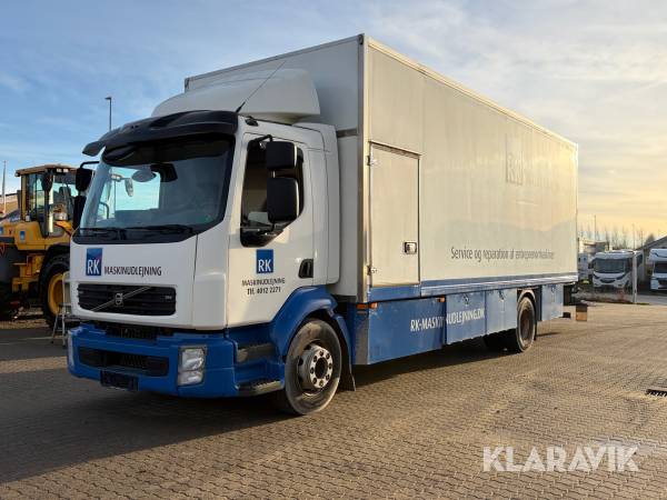 Servicelastbil Volvo FL med Fassi Micro 20 læssekran