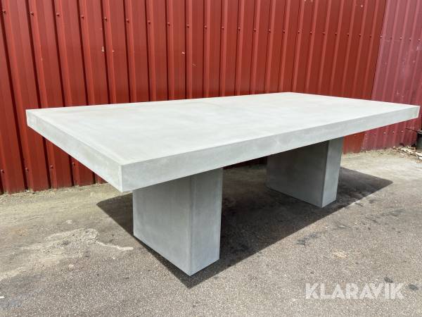 Spisebord Glafiment egnet til udendørs