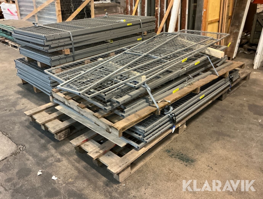 Gitterskillevæg Inklusiv døre