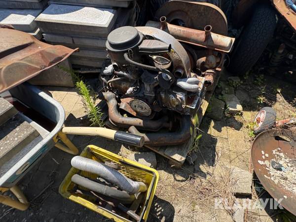 Motor 1600 og 1300 cc Folkevogn